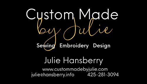 Custom Made by Julie logo